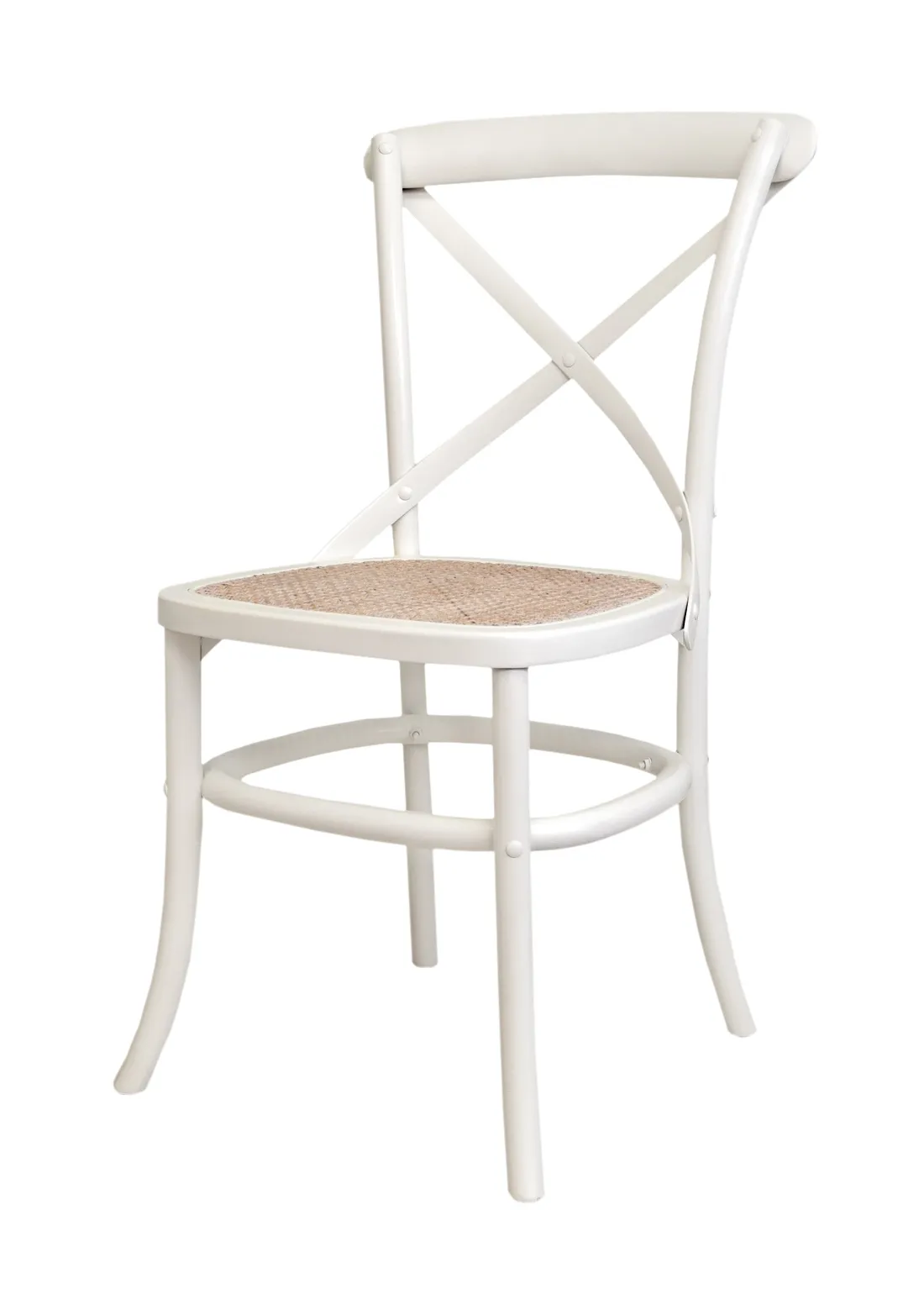 Стул ретро Cross Back White Ver.2 в интернет-магазине в Москве Стул ретро Cross Back White Ver.2 в интернет-магазине