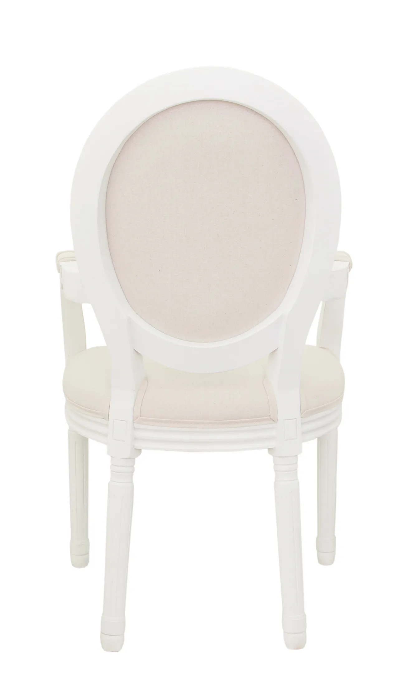 заказать Мягкий стул с подлокотниками Volker Arm Beige and White в Москве заказать Мягкий стул с подлокотниками Volker Arm Beige and White