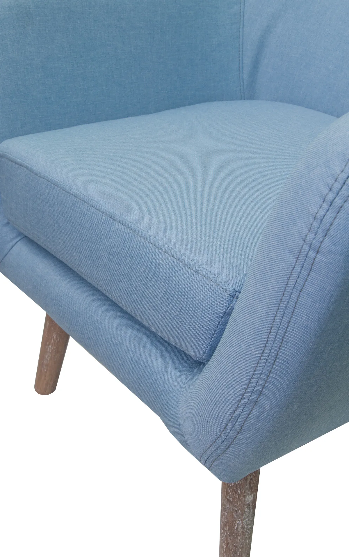 фото Низкое кресло Fuller Blue