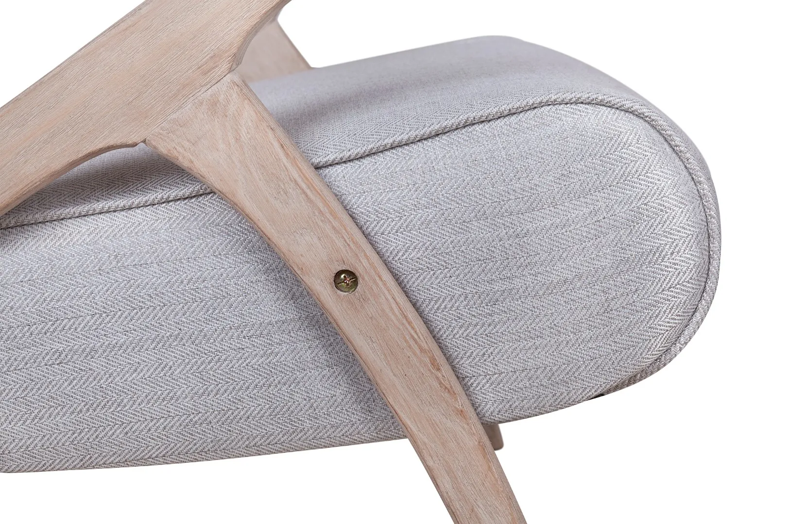 фото Низкое кресло Fobos light grey в интерьере