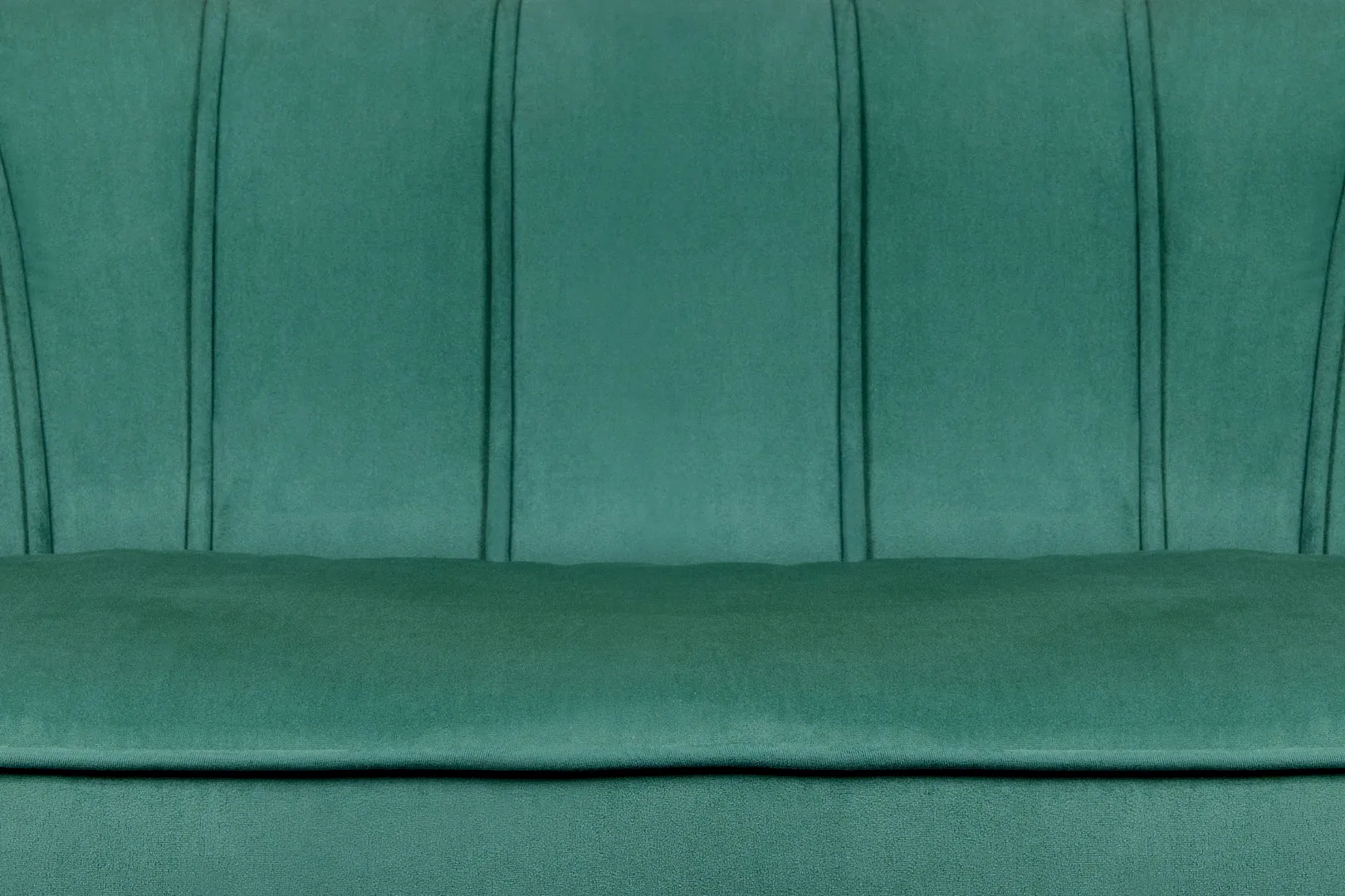 Диван ракушка для гостиниц Pearl Triple Green V2 в интерьере