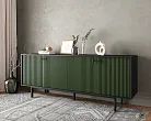 Комод с четыремя дверками "Эмерсон (Emerson)" арт EM01/green/L №2