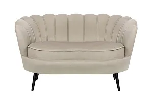 купить стильный Дизайнерский диван Pearl Double Taupe на черных ножках