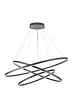 Люстра Orblaze 3 rings 800 black №0