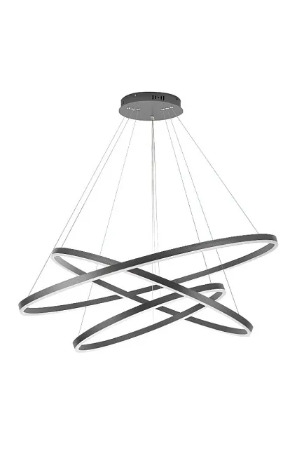 Люстра Orblaze 3 rings 800 black в Москве Люстра Orblaze 3 rings 800 black