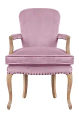 красивое Мягкое полукресло с подлокотниками Anver Oak Pink