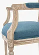 Мягкий стул с подлокотниками Diella Blue №4