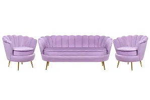 заказать Комплект кресел и дивана ракушка Pearl Triple Purple