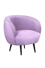 Мягкое кресло Benee Purple на черных ножках на заказ в интернет-магазине
