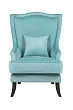 Кресло каминное Chester Turquoise №0