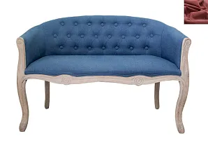 заказать Диван французский стиль Kandy Double Blue красный