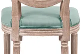 Стул с круглой спинкой Volker Oak Green №4
