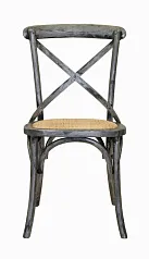 Стул Cross Back Silver в интерьере в Москве
