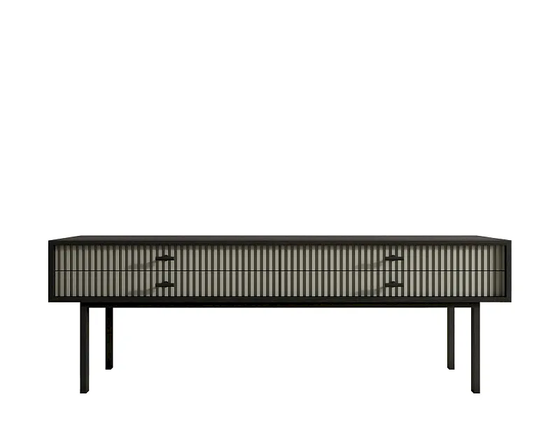 Консоль с двумя ящиками "Эмерсон (Emerson)" арт EM23/gray/L