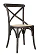 Стул Cross Back Black Brush №1