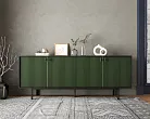 Комод с четыремя дверками "Эмерсон (Emerson)" арт EM01/green/L №3