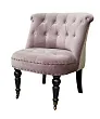 Низкое кресло Aviana Pink Velvet №3