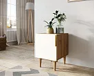 Тумбочка с дверкой "Лайн (Line)" LN08/GR1/beige №2