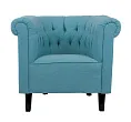 Низкое кресло Swaun Turquoise №0