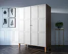 Шкаф "Андерсен (Andersen)" широкий двухстворчатый арт AN27WH №0