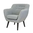 Низкое кресло Fuller Grey V3 №1