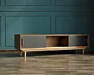 Консоль под TV в Скандинавском стиле "Бруни (Bruni) блэк" арт BR-22Black №1