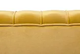 Дизайнерский диван Pearl Triple Yellow на черных ножках №4