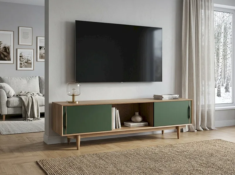 Консоль в Скандинавском стиле под TV "Бруни (Bruni)" арт BR-22/6002