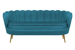 Диван ракушка для гостиниц Pearl Triple Marine Velvet на заказ в интернет-магазине