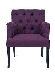 фото Низкое кресло Zander Purple в интерьере