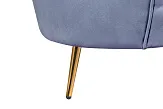 Диван ракушка Pearl Double Blue №6