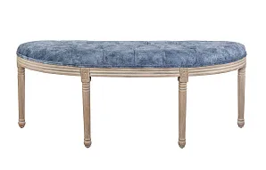 купить красивые Оттоманка Onora Velvet Blue в интернет-магазине
