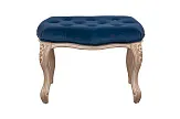 Дизайнерская банкетка Kina Velvet Blue №0