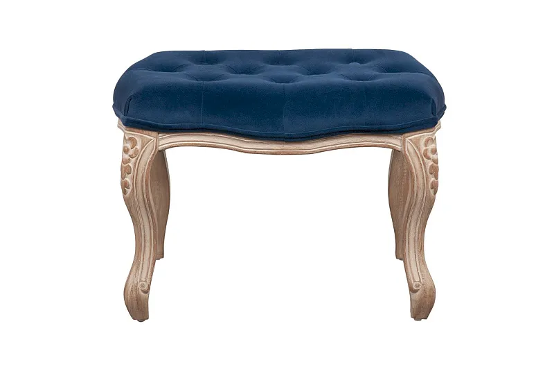 Дизайнерская банкетка Kina Velvet Blue в Москве Дизайнерская банкетка Kina Velvet Blue