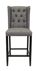 фото Дизайнерский барный стул Skipton Grey в интерьере