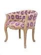 Низкое кресло ретро Kandy Purple №3