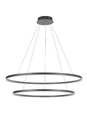 заказать стильные Люстра Orblaze 2 rings 1000 black