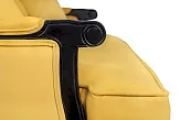 Двухместный дизайнерский диван Brody Double yellow №4