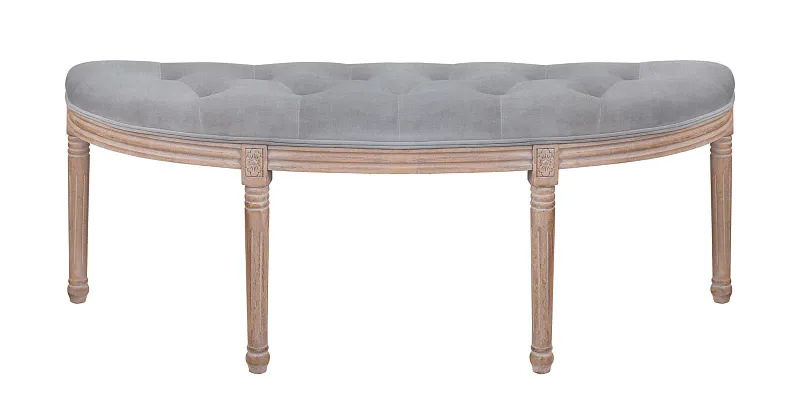 Оттоманка Onora Velvet Gray в Москве Оттоманка Onora Velvet Gray