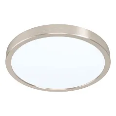 фото 99232 Светодиодный накладной светильник FUEVA 5, 20.5W (LED), ?285, H28, 2500lm, 4000K, сталь, никель