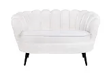 Двухместный диван Pearl Double Boucle на черных ножках №0