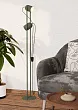 44137 Торшер TILSTON, 2X8W(E14), сталь, зеленый №0