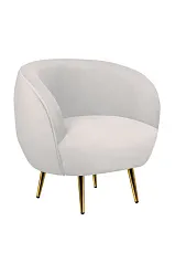фото Мягкое кресло Benee Beige в интерьере