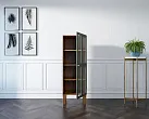 Шкаф-витрина "Андерсен (Andersen)" с рифлеными стеклами арт AN14 №1