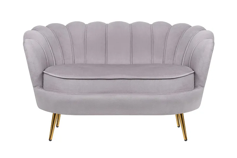 Диван ракушка Pearl Double Grey в Москве Диван ракушка Pearl Double Grey