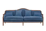 Диван с высокой спинкой Madesta Blue №0