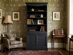 Книжный шкаф "Леонтина (Leontina)" в черном цвете арт ST9330BLK №0