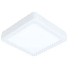 красивые 99246 Светодиодный накладной светильник FUEVA 5, 10,5W (LED), 160х160, H28, 1350lm, 4000K, сталь, белы на заказ