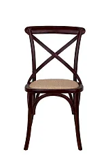 купить стильный Стул Cross Back Chocolate