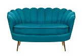 Диван ракушка Pearl Double Marine Velvet №0